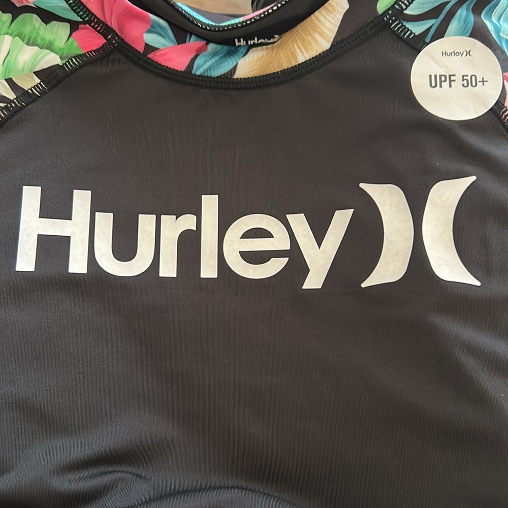 HURLEY RASH GUARD💋NWT - Picture 7 of 10